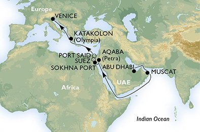 Варианты недорогих круизов в 2015 году (архив)