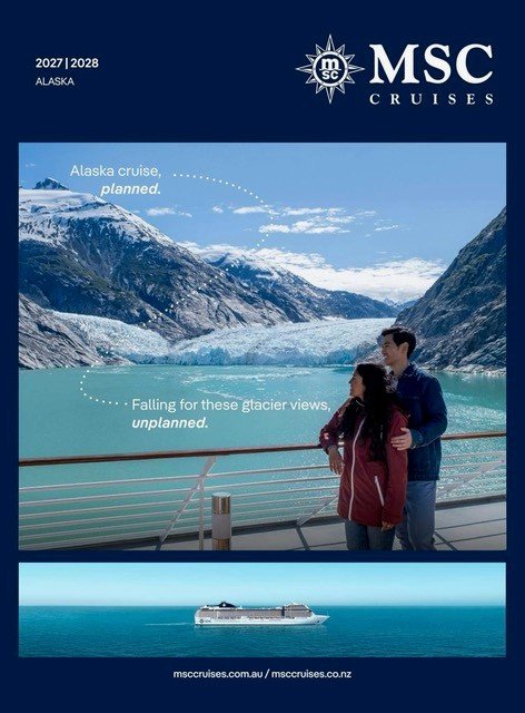 alaska msc cruises 2027/2028