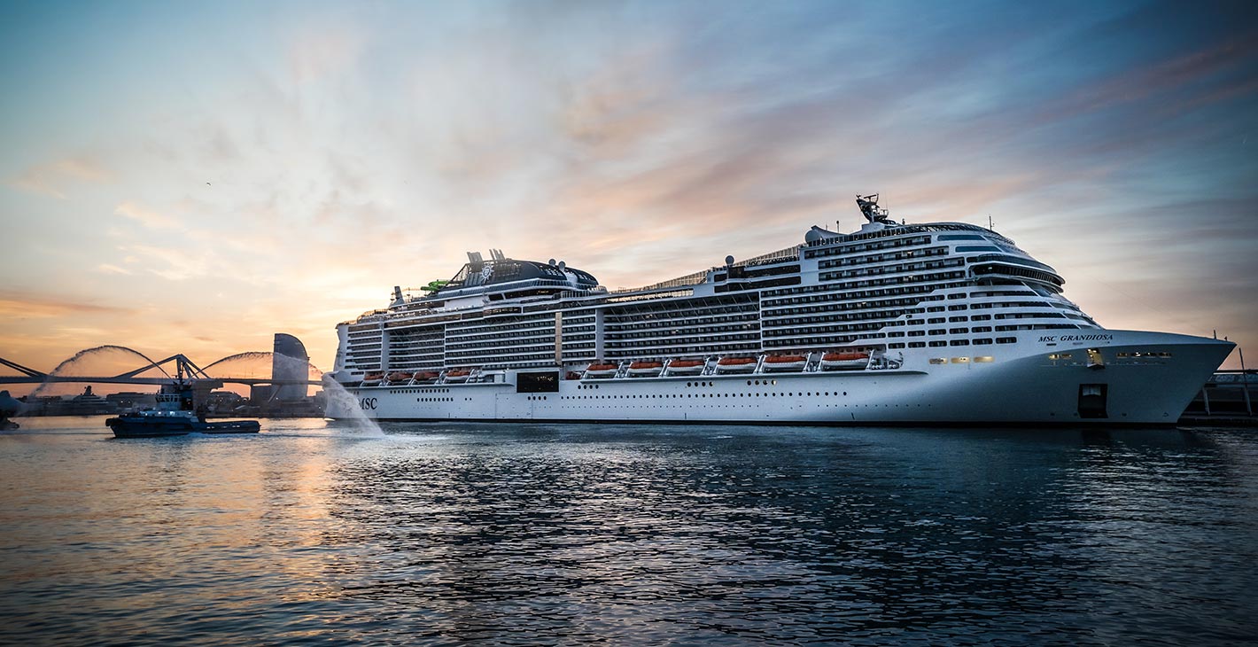 FIRST CRUISE LINE TO RESUME INTERNATIONAL SAILINGS FROM BARCELONA MSC
