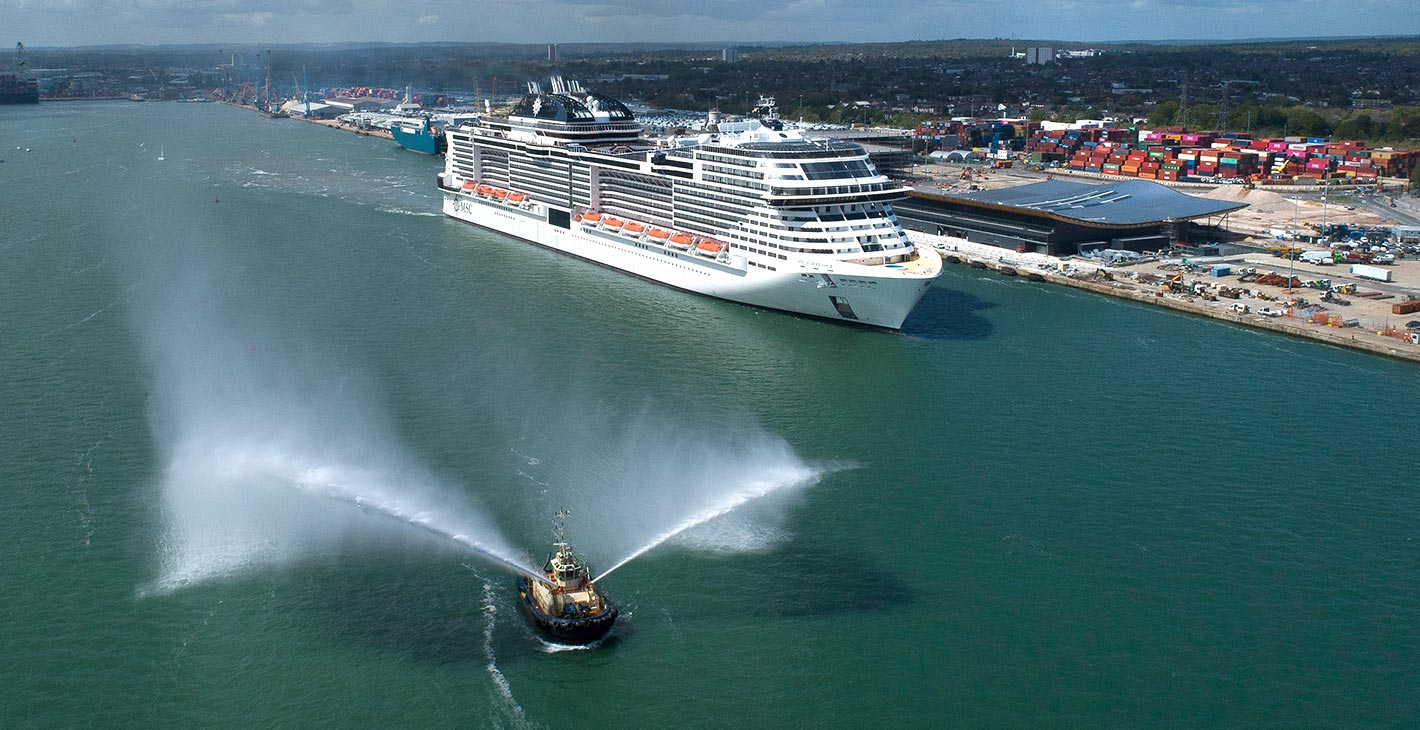 MSC Virtuosa in Southampton | MSC Cruises 