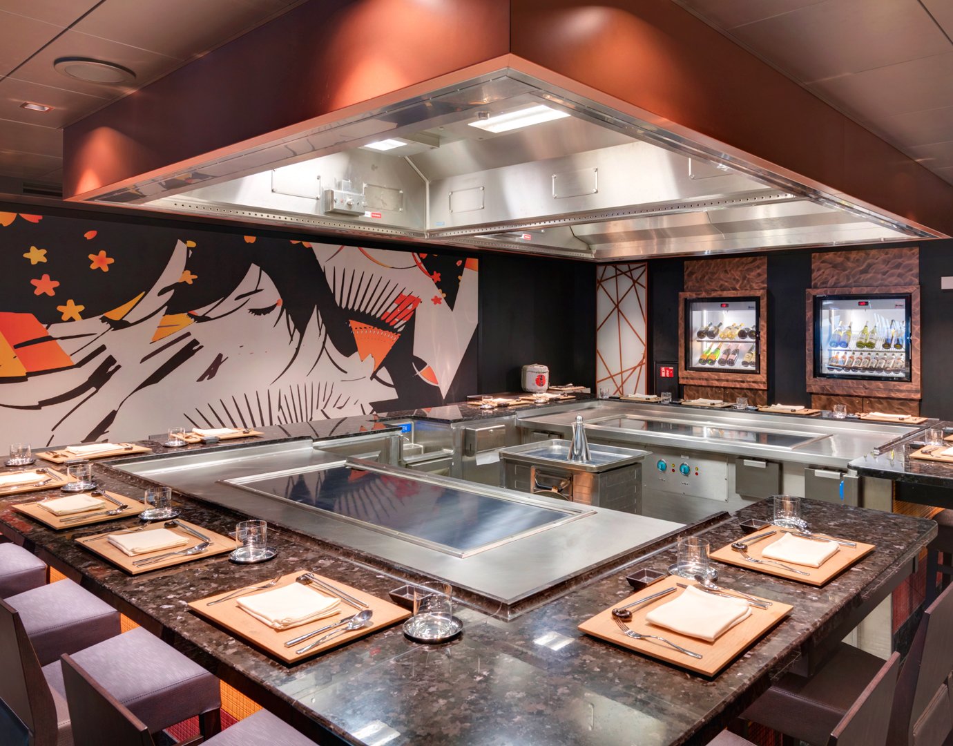 Speciality Restaurants, Asian Market Teppanyaki | MSC Cruises