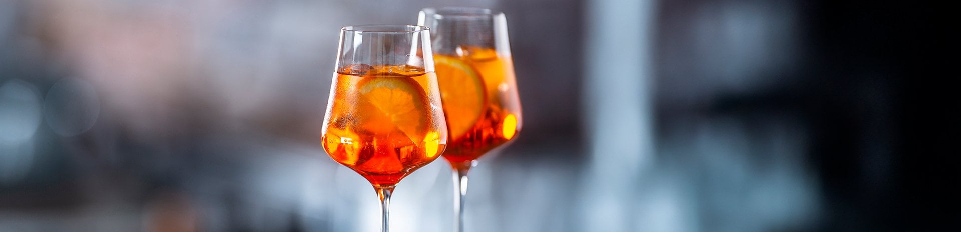 Two aperitif glasses with orange on an MSC cruise | MSC Cruises