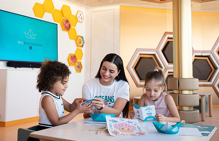 Oceans day activities on board, MSC Foundation | MSC Cruises
