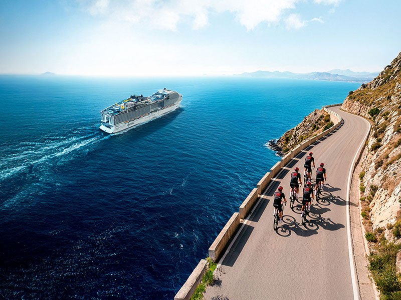 MSC Cruises Official Main Partner of Tudor Pro Cycling 