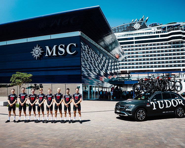 msc cruises partnerships tudor cycling