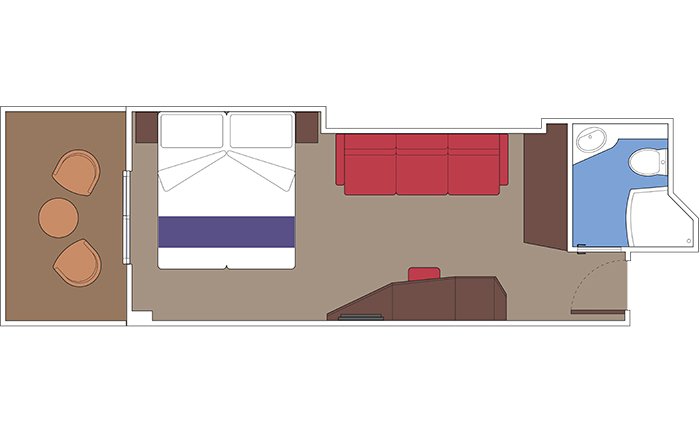 MSC Euribia | Balcony 
