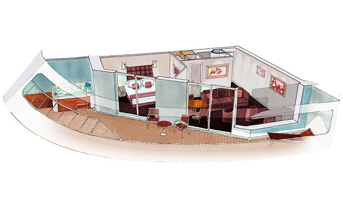 MSC Meraviglia Cabin: Grand Suite With Whirpool 3dexp MSC Meraviglia Cabin: Grand Suite With Whirpool 3dexp