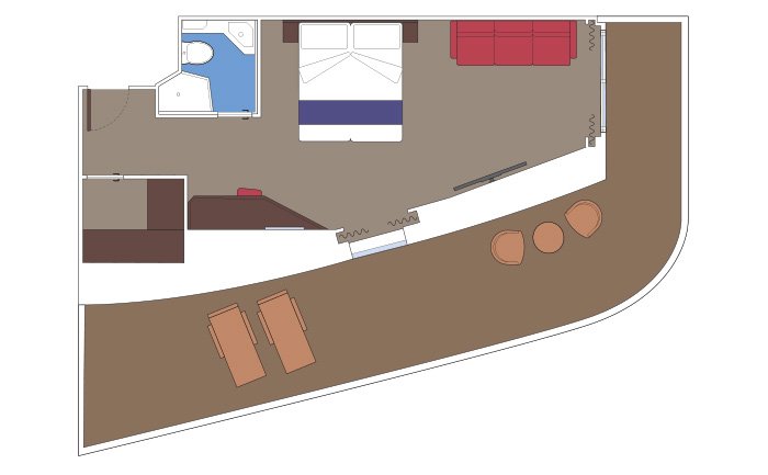 Premium Suite Aurea with Terrace, MSC Seashore | MSC Cruises