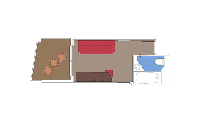 Studio Balcony, MSC Virtuosa | MSC Cruises