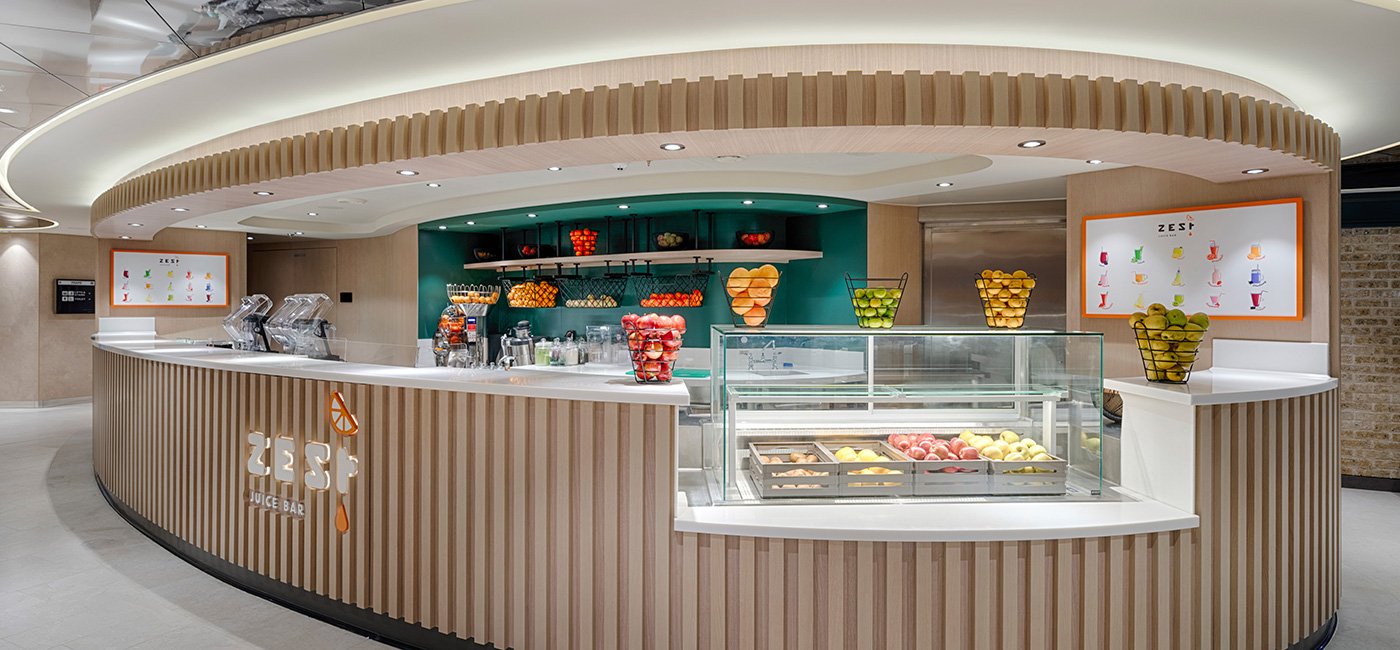 Zest - Juice Bar, MSC World America | MSC Cruises