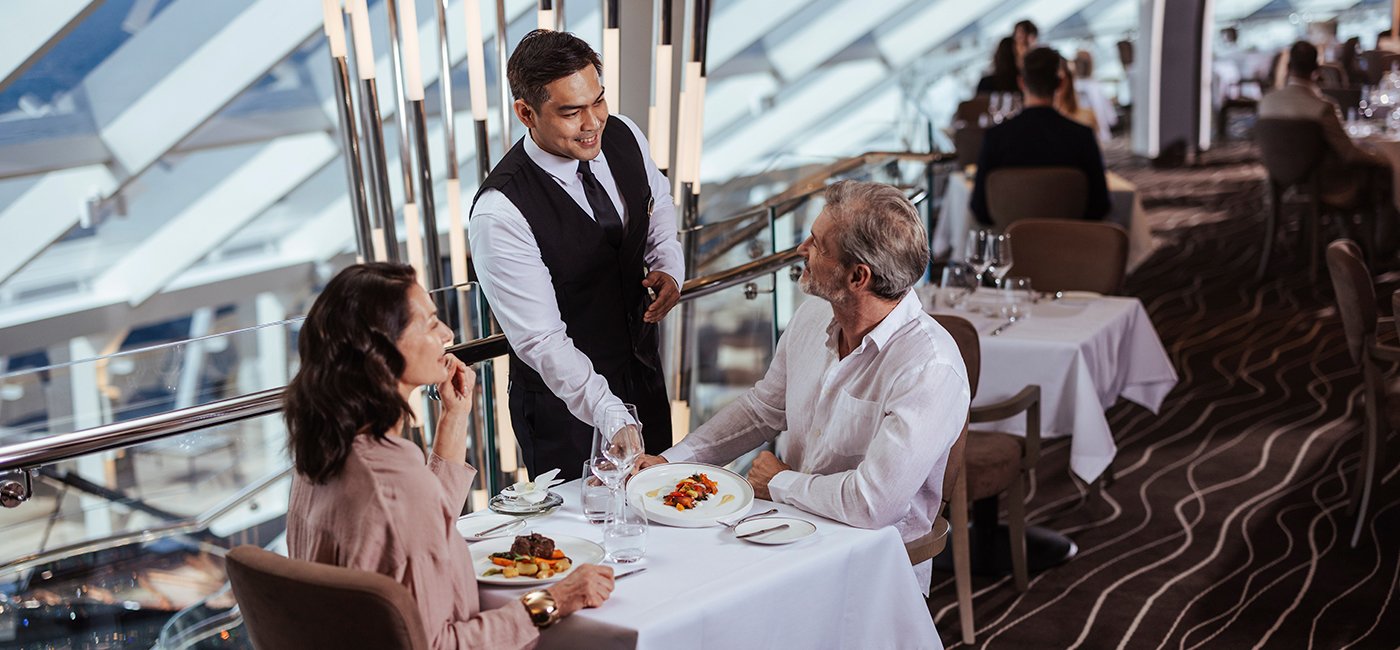 MSC Yacht Club restaurant, MSC World America| MSC Cruises