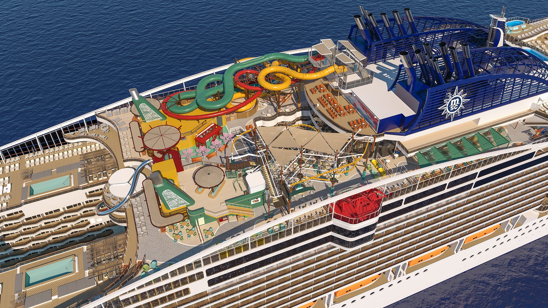 World Asia Harbour Top Deck