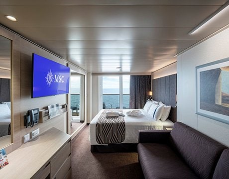 Deluxe Balcony Aurea, MSC World Europa | MSC Cruises  Deluxe Balcony Aurea, MSC World Europa | MSC Cruises