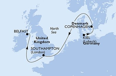 Germany, Denmark, United Kingdom